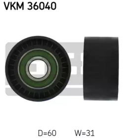 Паразитный / ведущий ролик SKF для NISSAN INTERSTAR Фургон (X70) dCi 120